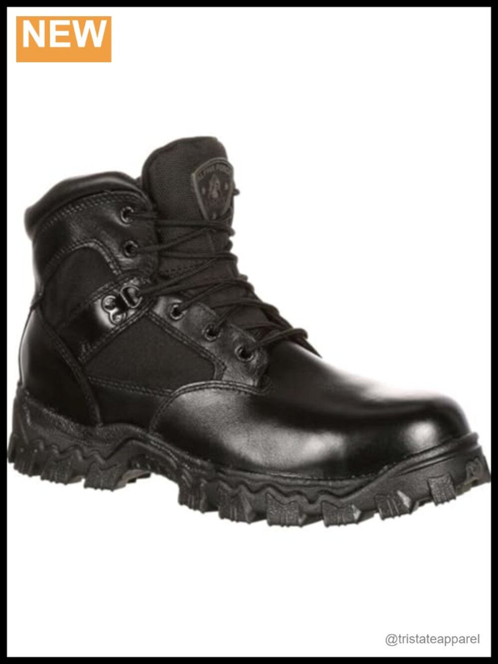 Waterproof Military Tactical Boots Lace-Up Full-Grain Leather Women's 6"